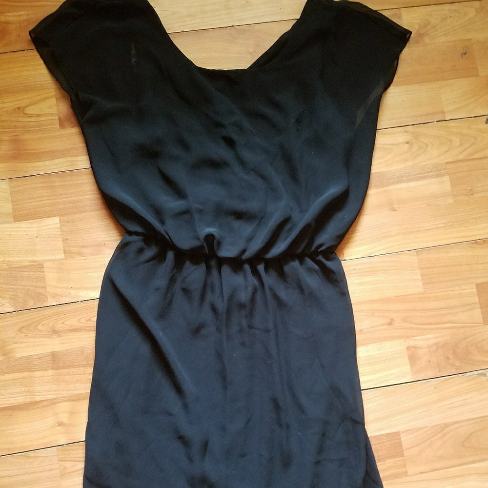 Short black dress